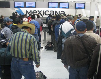 De retour de Mexico : pas de mesures ni de recommandations particulières pour nous à PET
