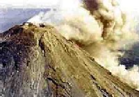 Le volcan Colima se donne en spectacle