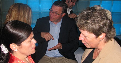 Quelques dirigeants de réseaux en grande conversation Quelques dirigeants de réseaux en grande conversation