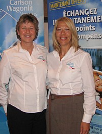 Danielle Durocher, Directrice Régional Québec et Carole Larocque, Directrice de la Commercialisation Québec
