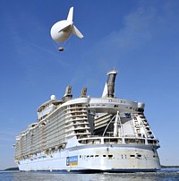 L'Oasis of The Seas ( crédit photo chantiers STX)