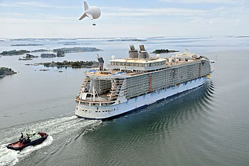 L'Oasis of The Seas ( crédit photo chantiers STX)