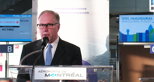 Philippe Rainville PDG d'Aéroports de Montréal