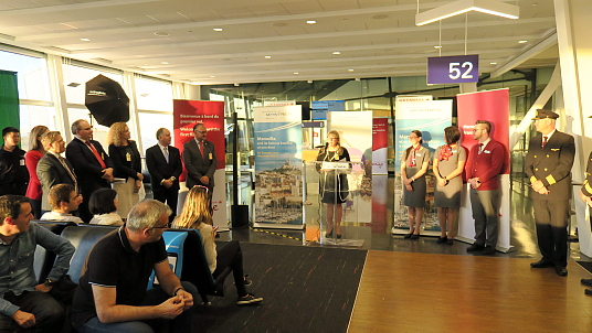 Le vol Montréal - Marseille d'Air Canada inauguré 