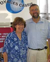 Gisèle Desmarais de Voyages Cassis et Guy Champoux Gisèle Desmarais de Voyages Cassis et Guy Champoux