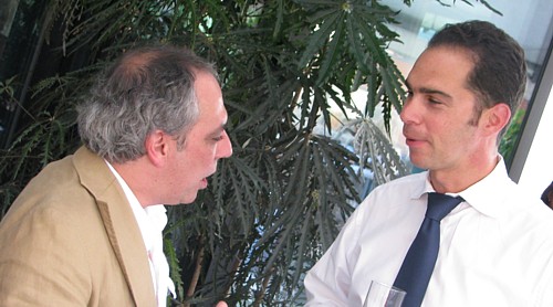 José Leroux de Thomas Cook Canada et Xavier Mufraggi José Leroux de Thomas Cook Canada et Xavier Mufraggi