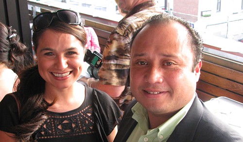 Mirna Pedrueza  et Jose Osorio,  de Mexicana