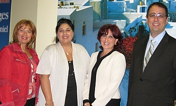 Lina Côté, Directrice Québec, Thomas Cook Canada; Nathalie Tanious, V-p divisions croisières, Thomas Cook Canada; Norma Spadola, Directrice régionale ventes,Silversea Cruises; Éric St-Pierre, Chef gestion des produits croisières, Thomas Cook Canada Lina Côté, Directrice Québec, Thomas Cook Canada; Nathalie Tanious, V-p divisions croisières, Thomas Cook Canada; Norma Spadola, Directrice régionale ventes,Silversea Cruises; Éric St-Pierre, Chef gestion des produits croisières, Thomas Cook Canada