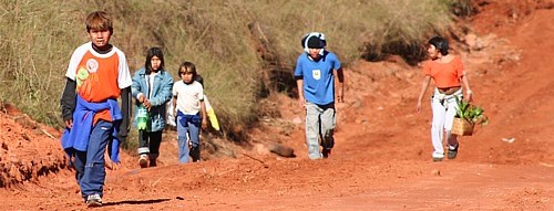 La majorité des descendants des Guaranis vivent aujourd’hui au Paraguay.