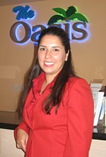 La responsable des services spéciaux pour LAN à New-York, qui s’ occupe d’ accueillir les clients VIP. La responsable des services spéciaux pour LAN à New-York, qui s’ occupe d’ accueillir les clients VIP.
