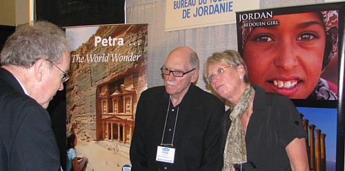 La Jordanie était là, représentée par Frank et Marie E. Laflèche. Une destination qui monte...