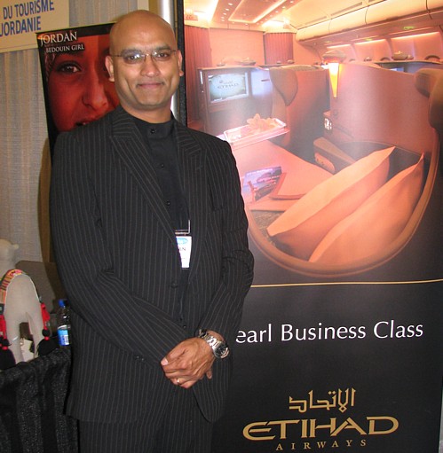 Ivan D'Lima  de Etihad Airways au Canada