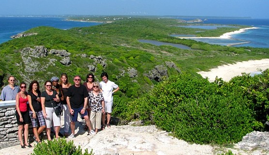 Le groupe des conseillers du Réseau Ensemble à la Pointe Des Châteaux