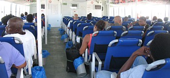 À bord de l'Express des Îles À bord de l'Express des Îles