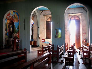 L'église de Grand Bourg à Marie-Galante