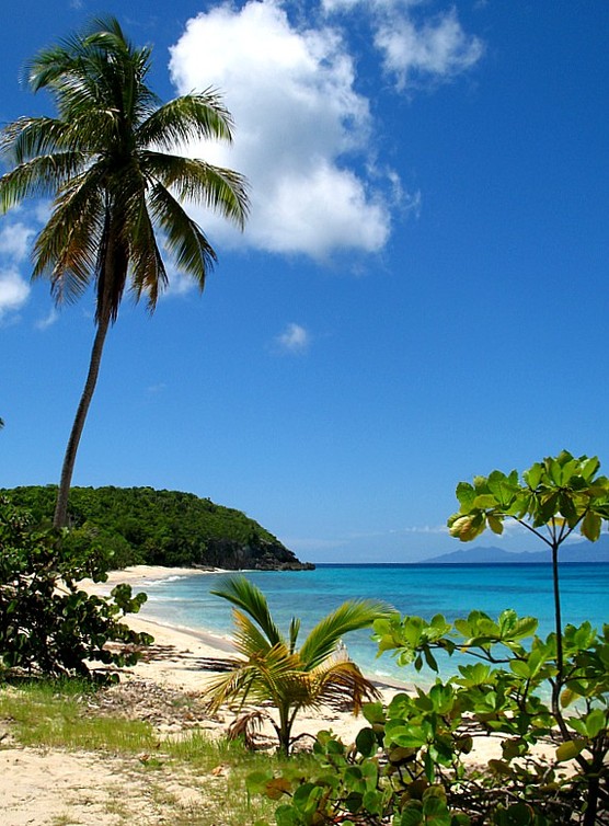 La plage du Vieux Fort