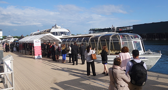 L'ACTA remplit le bateau-mouche pour ses 40 ans