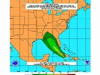 L'Ouragan Dennis sur Cuba, état d'urgence en Floride