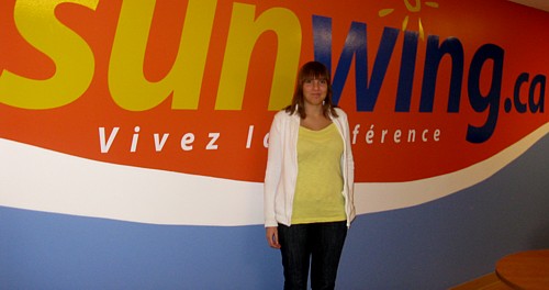 Crystelle Chénard  (crédit photo Sunwing)