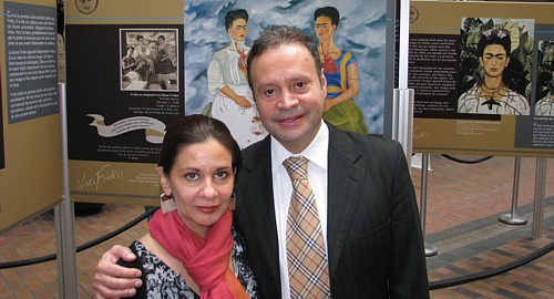 Christina Kahlo et Manuel Montelongo directeur du CPTM à Montréal