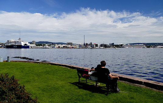 Oslo vue des îles