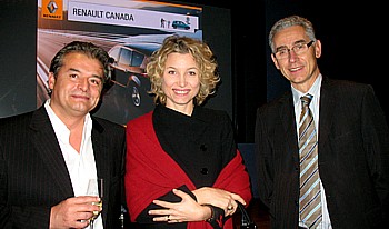Xavier Giraud , Caroline Putnoki Directeur Canada Atout France et Jean-Cristophe Pierson