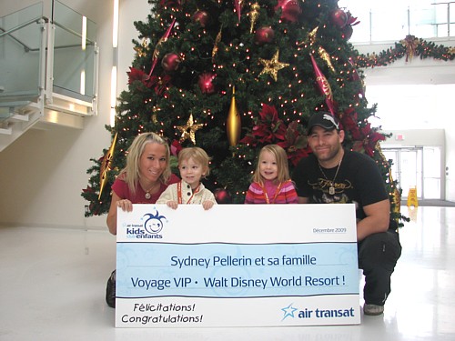 Le Club Enfants Air Transat fait des heureux Le Club Enfants Air Transat fait des heureux