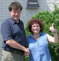 Bernard Gendron et Ghislaine Bochi