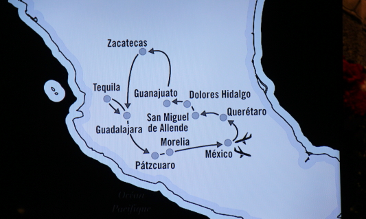Un aperçu d'un circuit de Canandes qui permet aux voyageurs d'expérimenter les traditions et la culture mexicaines.