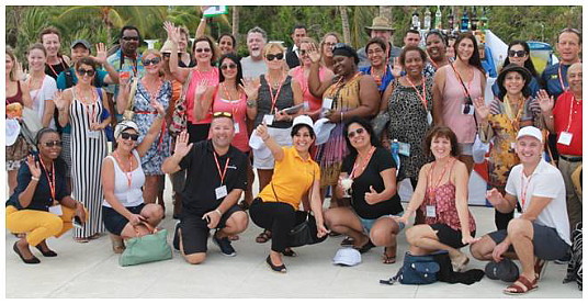 Des agents de voyages de Montréal et Toronto au Melia Las Dunas Des agents de voyages de Montréal et Toronto au Melia Las Dunas