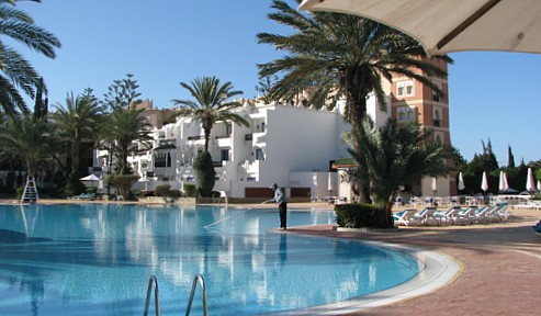 A l'hôtel Atlantic Palace d'Agadir
