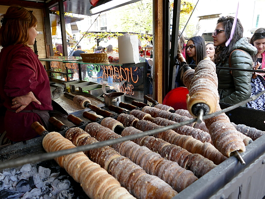 Le Trdelnik, pâtisserie traditionnelle