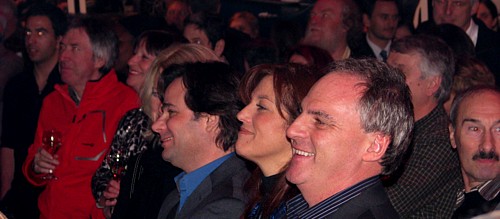 Robert Trudeau d'Air France en comagnie de Maryse Martel et Guy Marchand de Vacances Transat Robert Trudeau d'Air France en comagnie de Maryse Martel et Guy Marchand de Vacances Transat