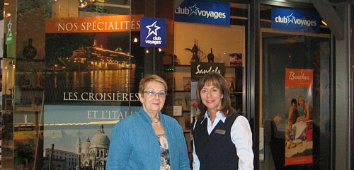 Club Voyages Place Versailles, propriété de Monique Clément