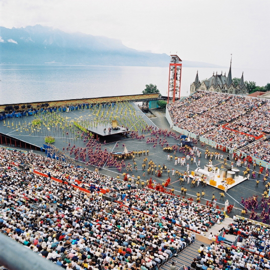 Place de Vevey, la Fête des Vignerons édition 1977