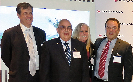 Air Canada remercie l'industrie et souligne son nouveau service vers Lima  Air Canada remercie l'industrie et souligne son nouveau service vers Lima