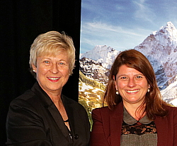 Danielle Durocher, directrice, exploitation et services aux membres et Nathalie Boyer, directrice générale de TDC