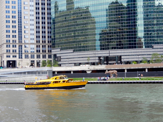sur la Rivière Chicago sur la Rivière Chicago