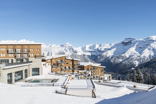 Extérieur du Club Med Grand Massif Samoëns Morillon