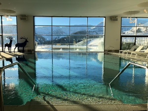 La piscine du Club Med Grand Massif Samoëns Morillon