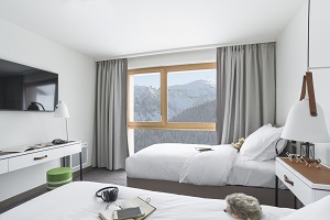 Chambre avec vue au Club Med Grand Massif Samoëns Morillon