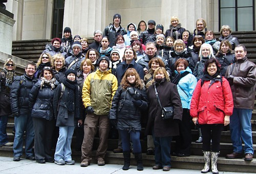 Avec Carte Postale Tours à New York: arrêt sur image Avec Carte Postale Tours à New York: arrêt sur image