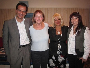 Anis Ben Cheikh, de Elycea; Carole Frenette de Voyages Vasco;  Evelyn Cassis présidente de Voyages Cassis et Denyse Parent de Voyages Optimum Anis Ben Cheikh, de Elycea; Carole Frenette de Voyages Vasco;  Evelyn Cassis présidente de Voyages Cassis et Denyse Parent de Voyages Optimum