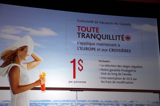 Vacances Air Canada lance son programme Europe 2018