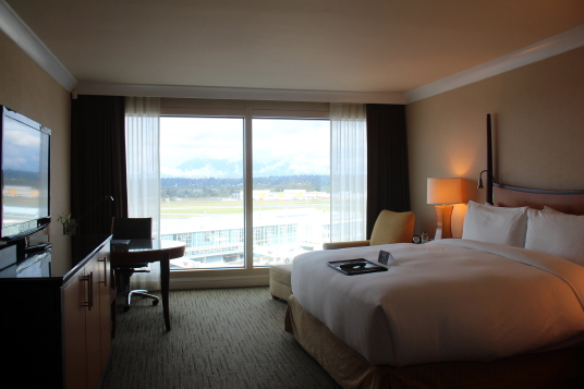 Chambre au Fairmont Vancouver Airport