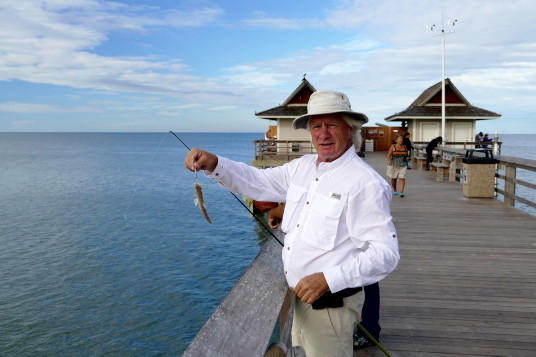 Un pêcheur québécois à Naples