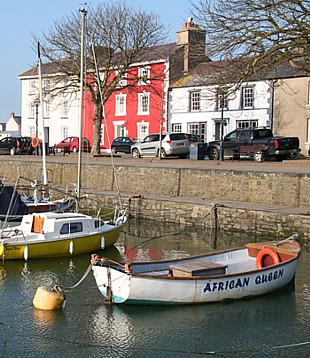 la ville balnéaire de Aberaeron