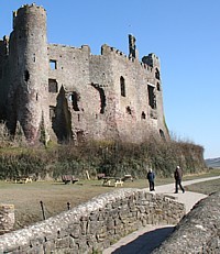 Le château de Laughlarne