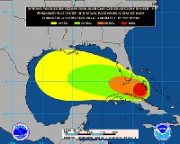 Rita : évacuations obligatoires dans les Keys,  Cuba et les Bahamas également menacés