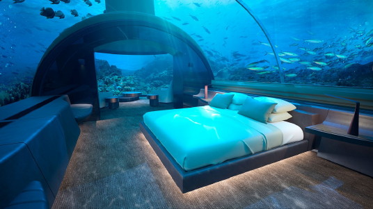 Luxe : le Conrad Maldives construit une suite sous-marine 